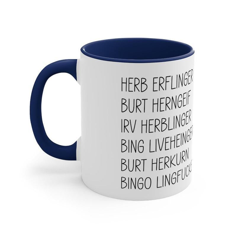 Herb Ertlinger Coffee Mug, Moira Rose Mug, Schitt's Creek coffee mug, Gift for Schitt's Creek fan