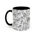 Funny Flower Peens Pattern Mug, Flower Peens Pattern, Pattern humor, Hidden Pattern Joke, Gag Gift, Coffee Drinkware Beverage, Gift for Friend, Family, Coworke