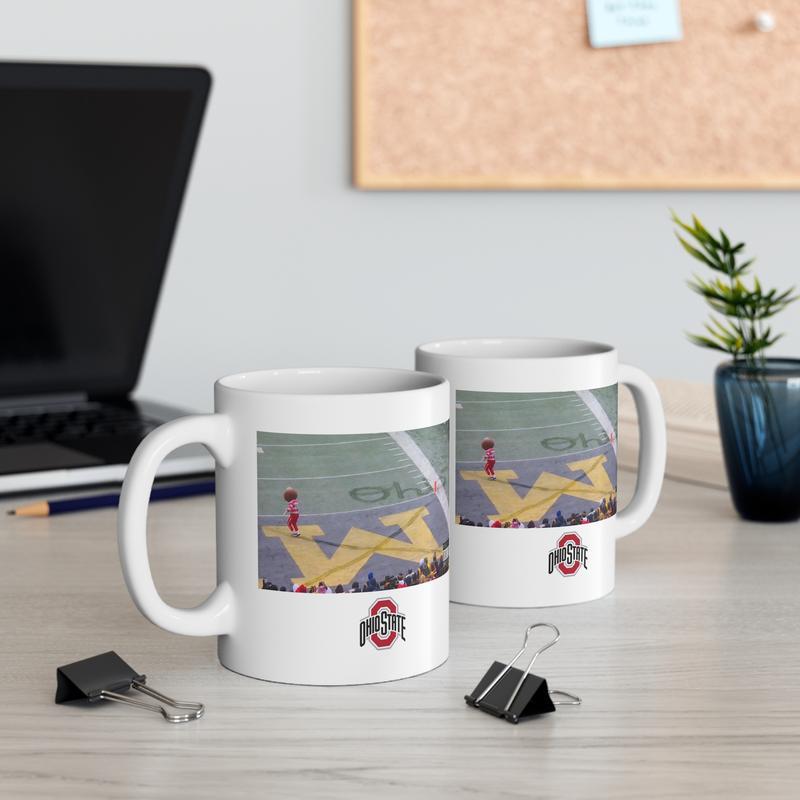 Funny Buckeyee Ohioo Snow Ceramic Mug, Music Album Collection Coffee Cup, Gift for Fans, Coffee Mug 11oz 15oz Tea Cup, Gift for Coffee Lovers