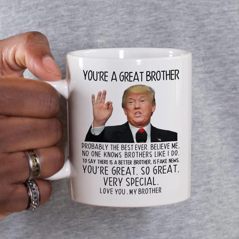 Birthday Gag Gifts for Brother, You're A Great Brother Mug, Funny Brother Mug Present Ceramic Cup, Christmas Gift, Fathers day, Wedding gift, Mug For Dad, Ceramic Mug, Tea Mug, Coffee Mug, Gift For Her, Mug Club Login, Polar Bear Mug
